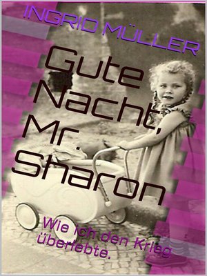 cover image of Gute Nacht, Mr. Sharon